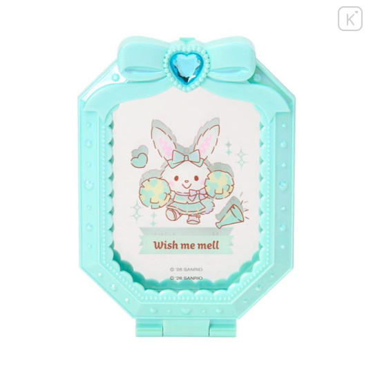 Japan Sanrio Original Folding Mirror Stand - Wish Me Mell : Cheering Everyone On! Cheer Tales Gorgeous Jewel - 1