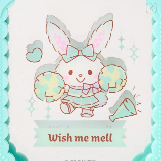 Japan Sanrio Original Folding Mirror Stand - Wish Me Mell : Cheering Everyone On! Cheer Tales Gorgeous Jewel - 5