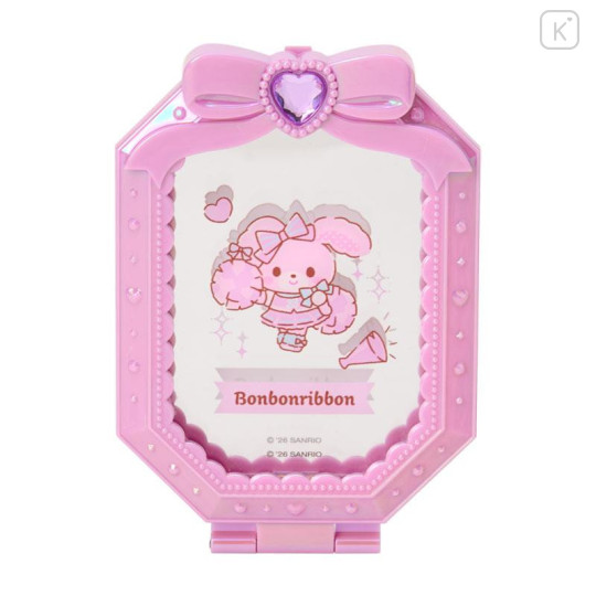 Japan Sanrio Original Folding Mirror Stand - Bonbonribbon : Cheering Everyone On! Cheer Tales Gorgeous Jewel - 1