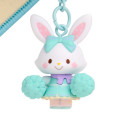 Japan Sanrio Original Figure Mascot Keychain & Logo Tag - Wish Me Mell : Cheering Everyone On! Cheer Tales - 3