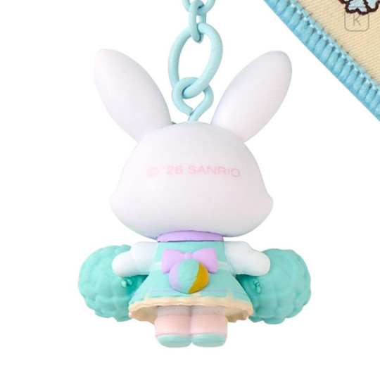 Japan Sanrio Original Figure Mascot Keychain & Logo Tag - Wish Me Mell : Cheering Everyone On! Cheer Tales - 4