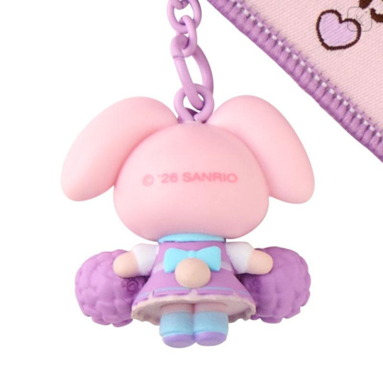 Japan Sanrio Original Figure Mascot Keychain & Logo Tag - Bonbonribbon : Cheering Everyone On! Cheer Tales - 4