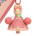 Japan Sanrio Original Figure Mascot Keychain & Logo Tag - Marron Cream : Cheering Everyone On! Cheer Tales - 3