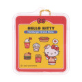 Japan Sanrio Original Miniature Package Charm - Hello Kitty : Hamburger Shop - 3