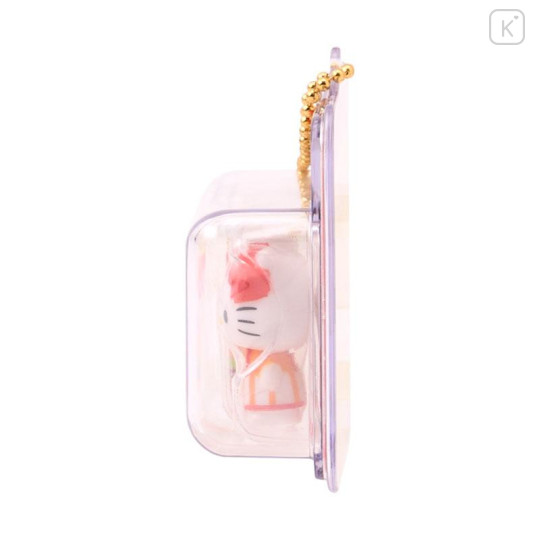 Japan Sanrio Original Miniature Package Charm - Hello Kitty : Hamburger Shop - 4