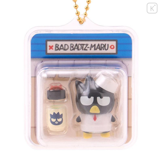 Japan Sanrio Original Miniature Package Charm - Badtz-maru : Sushi Shop - 2