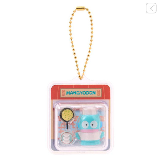 Japan Sanrio Original Miniature Package Charm - Hangyodon : Chinese Restaurant - 1