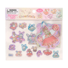 Japan Sanrio Original Glitter Hologram Sticker Set - Cheering Everyone On! Cheer Tales