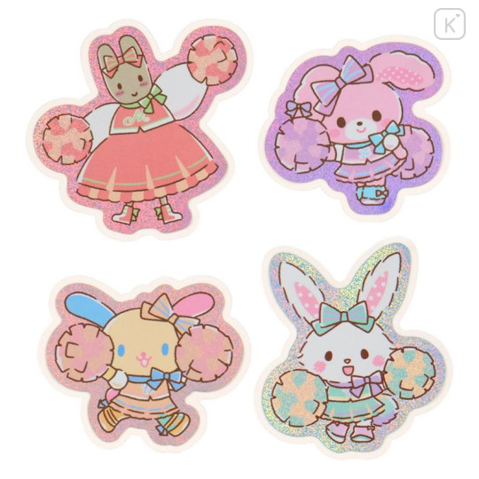 Japan Sanrio Original Glitter Hologram Sticker Set - Cheering Everyone On! Cheer Tales - 3