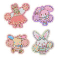 Japan Sanrio Original Glitter Hologram Sticker Set - Cheering Everyone On! Cheer Tales - 3