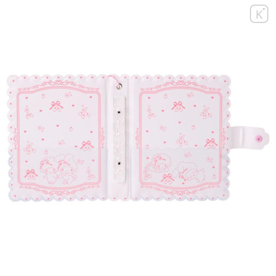 Japan Sanrio Original Exciting Sticker Binder & Stickers - My Melody & My Sweet Piano : Glitter Pink Strawberry - 3