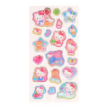 Japan Sanrio Glitter Kirakira Marshmallow Sticker - Hello Kitty & Tiny Chum - 2