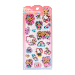 Japan Sanrio Glitter Kirakira Marshmallow Sticker - Hello Kitty : Gal Tan Sunburned