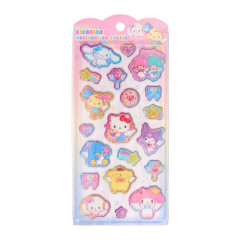 Japan Sanrio Glitter Kirakira Marshmallow Sticker - Characters Angel