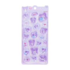 Japan Sanrio Water In Seal - Kuromi : Marshmallow Pop Glitter
