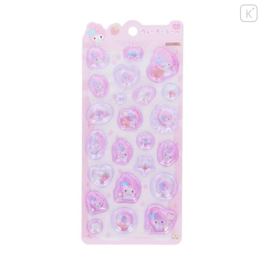 Japan Sanrio Water In Seal - My Melody : Marshmallow Pop Glitter - 1
