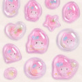 Japan Sanrio Water In Seal - My Melody : Marshmallow Pop Glitter - 5