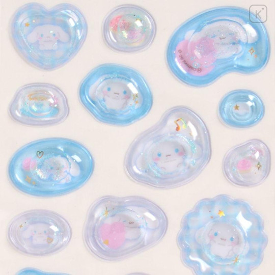 Japan Sanrio Water In Seal - Cinnamoroll : Marshmallow Pop Glitter - 4