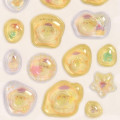 Japan Sanrio Water In Seal - Pompompurin : Marshmallow Pop Glitter - 5
