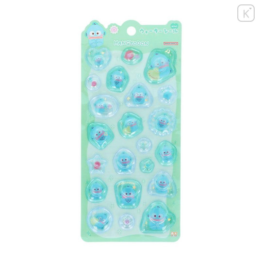 Japan Sanrio Water In Seal - Hangyodon : Marshmallow Pop Glitter - 1
