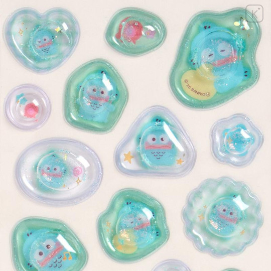 Japan Sanrio Water In Seal - Hangyodon : Marshmallow Pop Glitter - 4