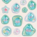 Japan Sanrio Water In Seal - Hangyodon : Marshmallow Pop Glitter - 5