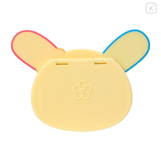 Japan Sanrio Face Mirror & Comb Set - Usahana : Flocky - 2