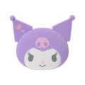 Japan Sanrio Face Mirror & Comb Set - Kuromi : Flocky - 1