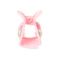 Japan Sanrio Original Flocky Hair Claw Clip - My Melody : 3D Face Pearl Heart - 2