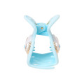 Japan Sanrio Original Flocky Hair Claw Clip - Cinnamoroll : 3D Face Pearl Heart - 2