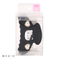 Japan Sanrio Original Flocky Hair Claw Clip - Usahana : 3D Face Pearl Heart - 3