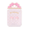 Japan Sanrio Original Flocky Earrings Set - My Melody - 1