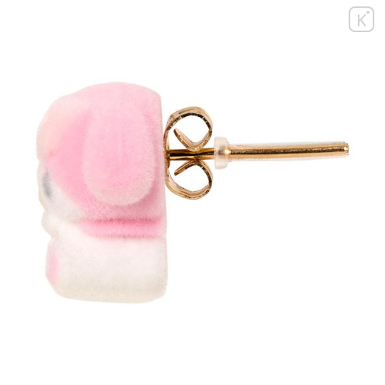 Japan Sanrio Original Flocky Earrings Set - My Melody - 4