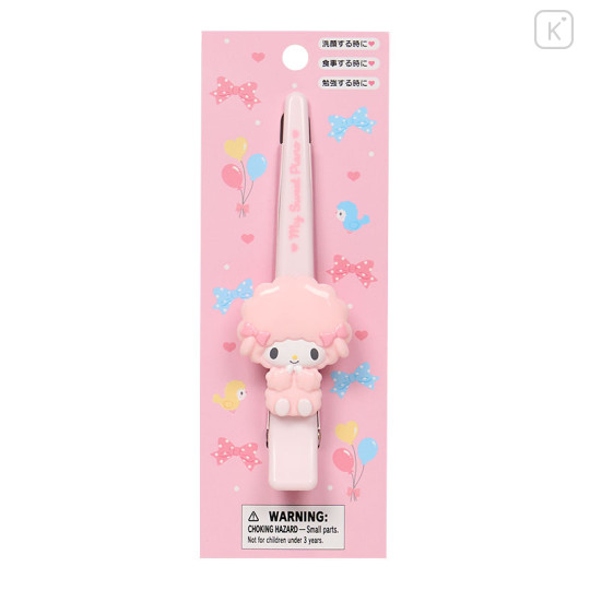 Japan Sanrio Original Long Hair Clip - My Sweet Piano - 1