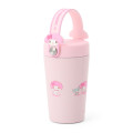 Japan Sanrio Original Stainless Steel Tumbler with Handle 350mL - My Melody : Pink - 2