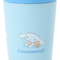 Japan Sanrio Original Stainless Steel Tumbler with Handle 350mL - Cinnamoroll : Blue - 3