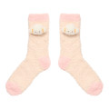 Japan Sanrio Original Plush Fluffy Crew Socks - Cogimyun - 1