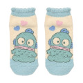 Japan Sanrio Original Fluffy Socks - Hangyodon : Love Heart - 1