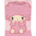 Japan Sanrio Original Fluffy Socks - My Sweet Piano : Love Heart Pink - 2