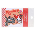 Japan Sanrio Vinyl Sticker - Kuromi : Honda Motorcycle Red Monkey - 1