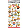 Japan Kamio Picture Book Sticker - Donburi Rice Bowl - 1