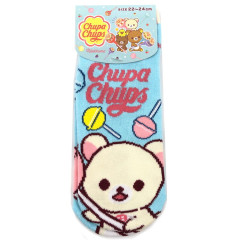 Japan San-X Socks - Korilakkuma : Chupa Chups Blue