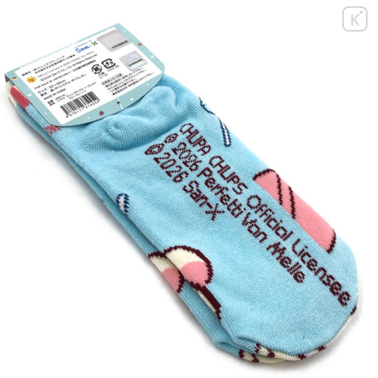 Japan San-X Socks - Korilakkuma : Chupa Chups Blue - 2