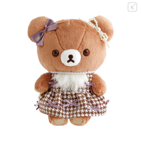 Japan San-X Maison de FLEUR Plush Toy - Chairoikoguma : 7th Collaboration - 1