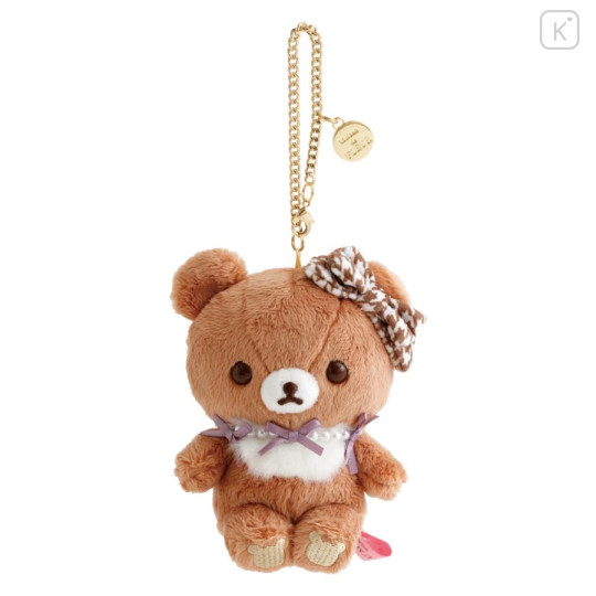 Japan San-X Maison de FLEUR Bag Charm - Chairoikoguma : 7th Collaboration - 1