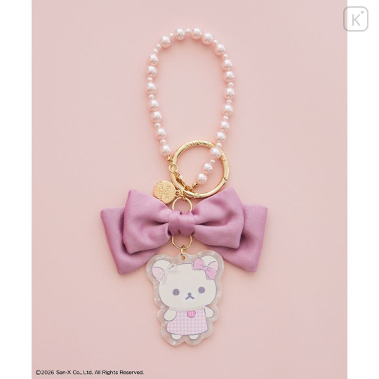 Japan San-X Maison de FLEUR Ribbon Charm - Korilakkuma : 7th Collaboration - 1