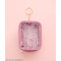 Japan San-X Maison de FLEUR Clear Pouch - Chairoikoguma & Korilakkuma : 7th Collaboration Pink - 1
