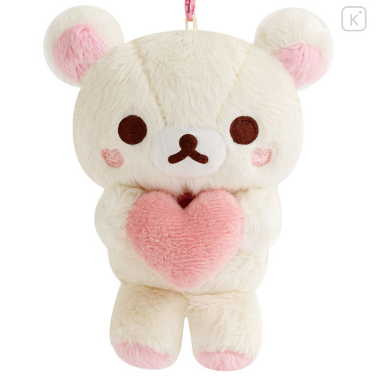 Japan San-X Hanging Plush Toy - Korilakkuma : San-X Universe Heart - 2