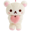 Japan San-X Hanging Plush Toy - Korilakkuma : San-X Universe Heart - 2