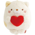 Japan San-X Hanging Plush Toy - Sumikko Gurashi Neko : San-X Universe Heart - 2